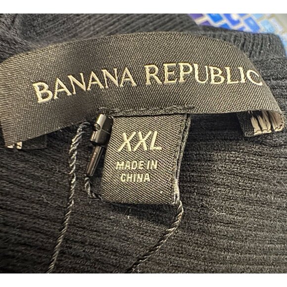 Banana Republic Colleta Off-Shoulder Midi Sweater Dress black size XXL NWT - Picture 6 of 8